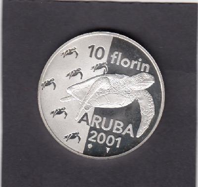 Beschrijving: 10 Florin  TURTLE
